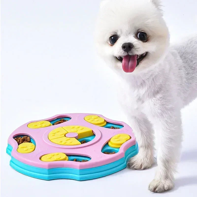 DogsHub Interactive Dog Puzzle Feeder – Slow Eating Bowl Toy
