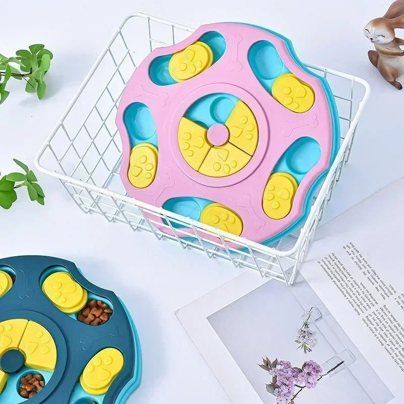 DogsHub Interactive Dog Puzzle Feeder – Slow Eating Bowl Toy