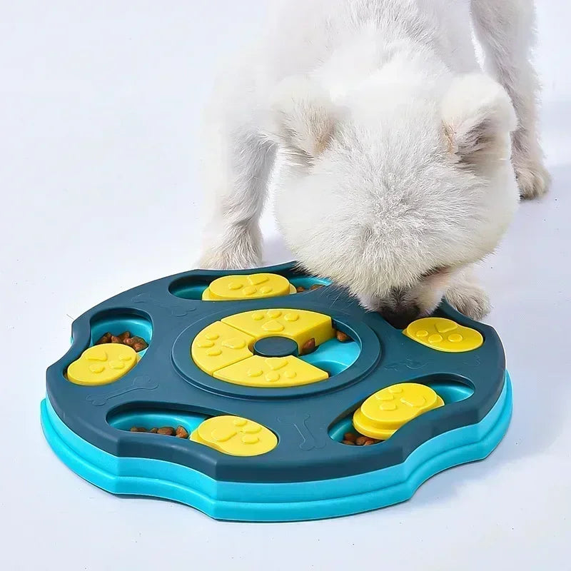 DogsHub Interactive Dog Puzzle Feeder – Slow Eating Bowl Toy