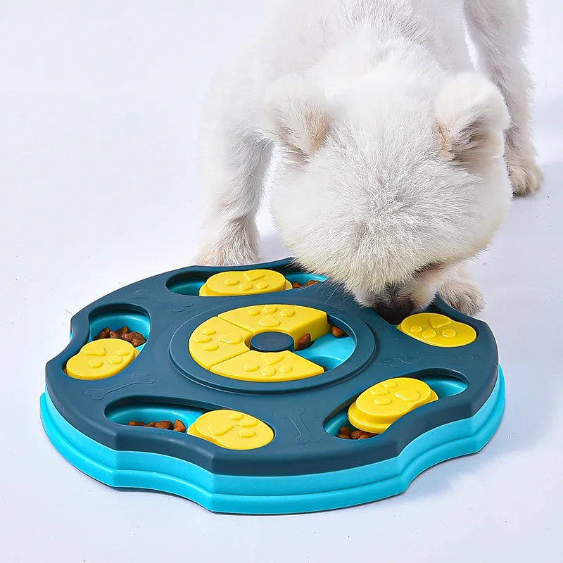 DogsHub Interactive Dog Puzzle Feeder – Slow Eating Bowl Toy