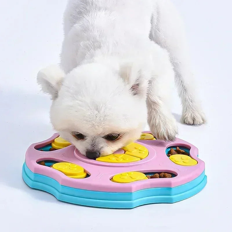 DogsHub Interactive Dog Puzzle Feeder – Slow Eating Bowl Toy