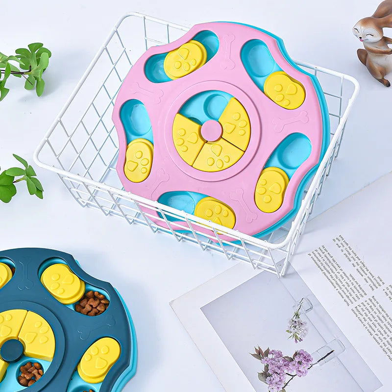 DogsHub Interactive Dog Puzzle Feeder – Slow Eating Bowl Toy