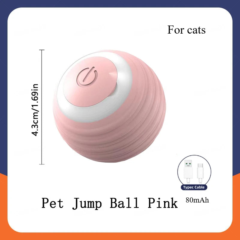 DogsHub Smart Bouncing Dog & Cat Toy Ball Chewing Resistant