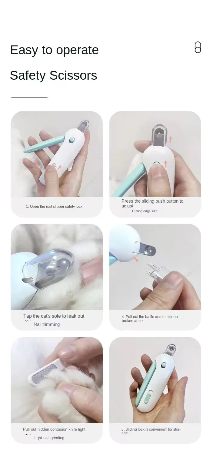 DogsHub Pet Nail Clippers – Safe, Adjustable Trimmer for Cats & Dogs