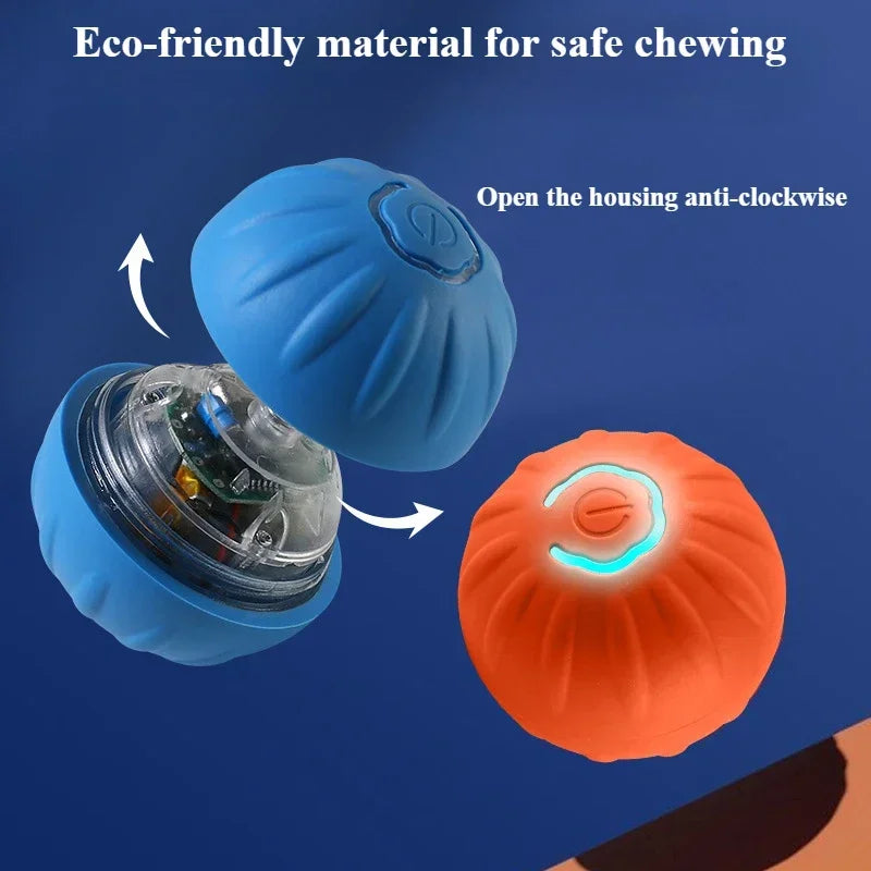 DogsHub Smart Bouncing Dog & Cat Toy Ball Chewing Resistant