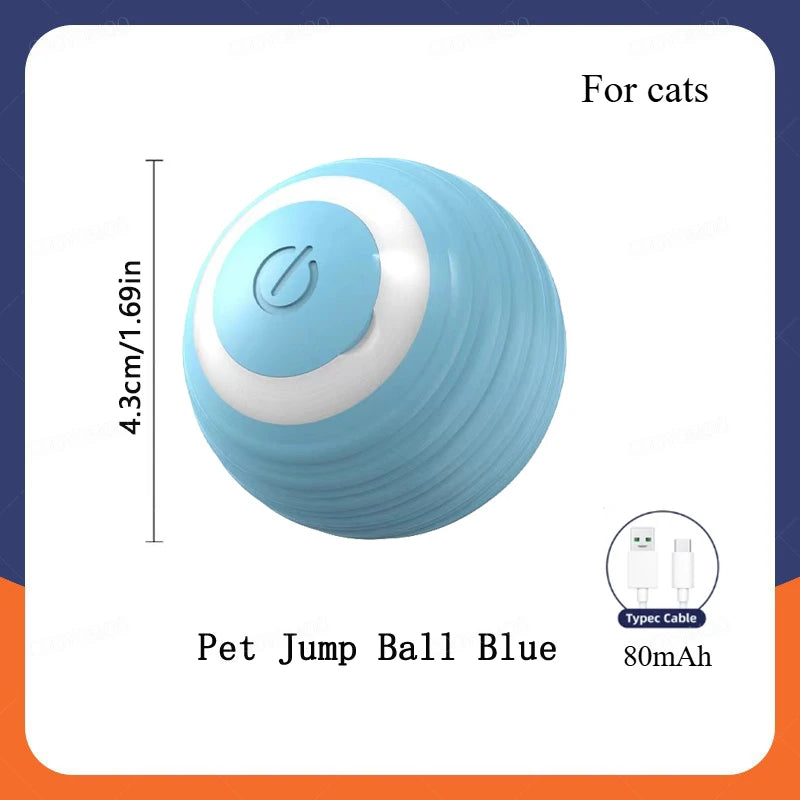 DogsHub Smart Bouncing Dog & Cat Toy Ball Chewing Resistant